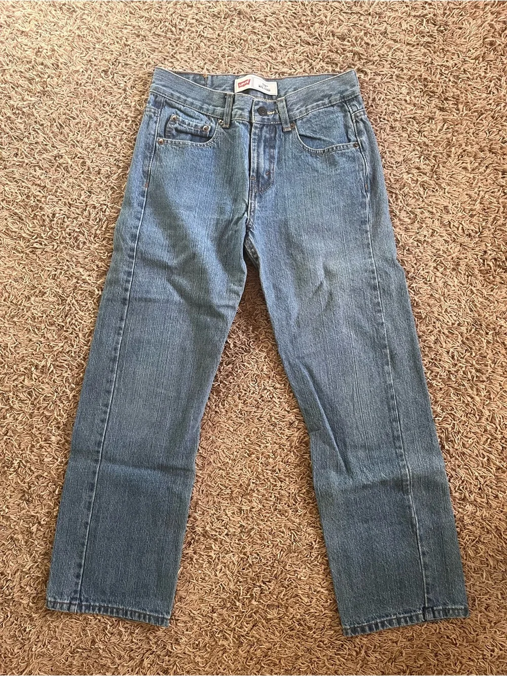 Levi's Blue Denim Kids Relaxed Jeans